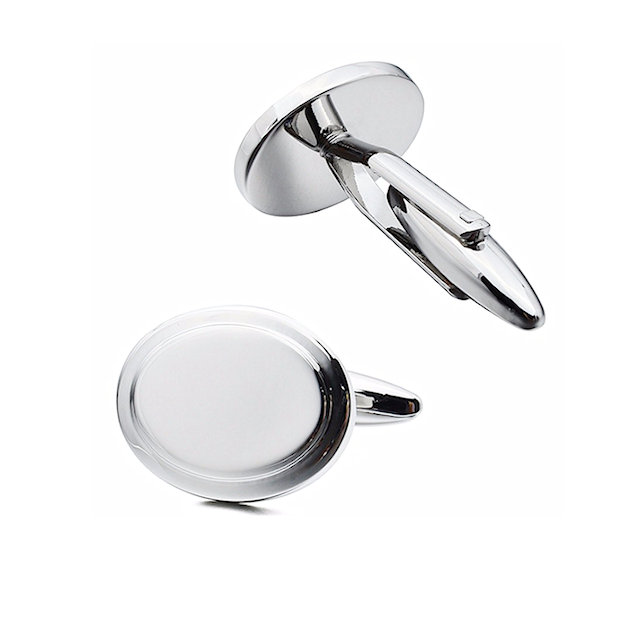 Buy Plain Metal Cufflinks - Theodore Designs Melbourne | Australia's Premier Shopping Destination 