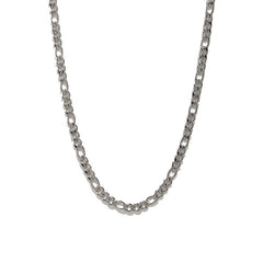 Stainless Steel Flat Figaro Link Chain