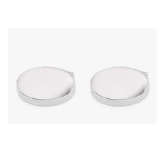 Hoxton London Sterling Silver Oval Engravable Cufflinks