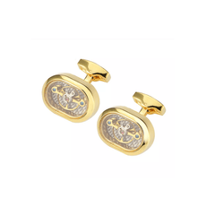 Handmade Gold Plated Watch Movement Cufflinks – A Timeless Gift