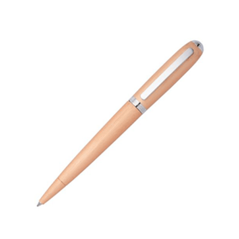 HUGO BOSS BALLPINT PEN CONTOUR BRUSHED CHAMPANE - Theodore Designs