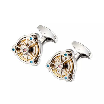 Theodore Mechanical Watch Steampunk Gear Cufflinks - Theodore Designs