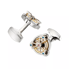 Theodore Mechanical Watch Steampunk Gear Cufflinks - Theodore Designs