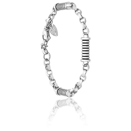 Hoxton London Men's Sterling Silver  Adjustable Bracelet - Theodore Designs