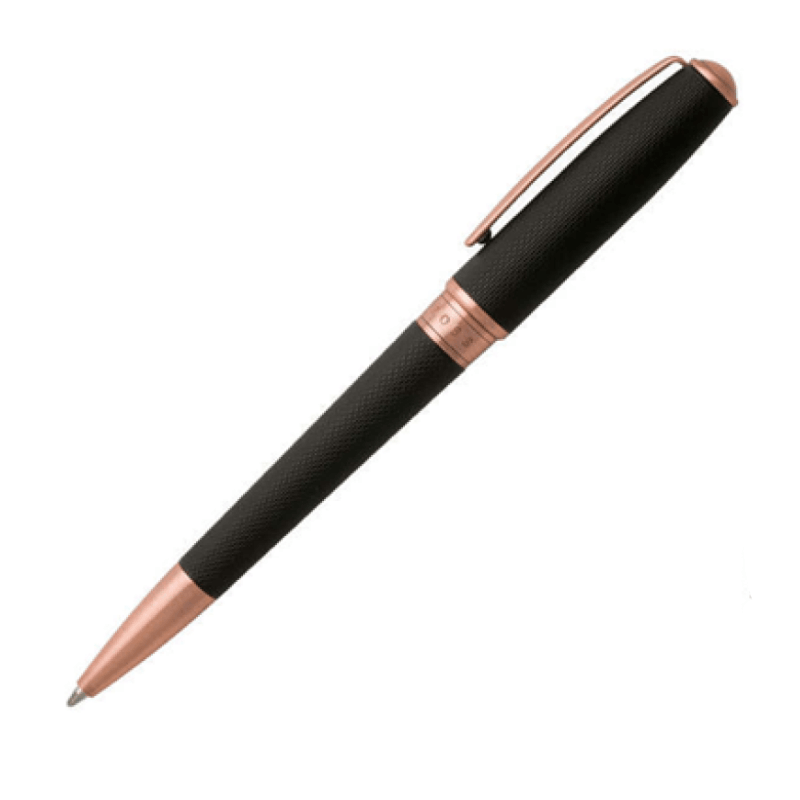 HUGO BOSS ESSENTIAL ROSE GOLD BALLPOINT PEN - Theodore Designs