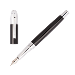 Festina Black Fountain Fountain Pen - Theodore Designs