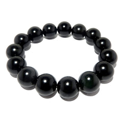 Powerful Cleanser Black Obsidian Beaded Bracelet