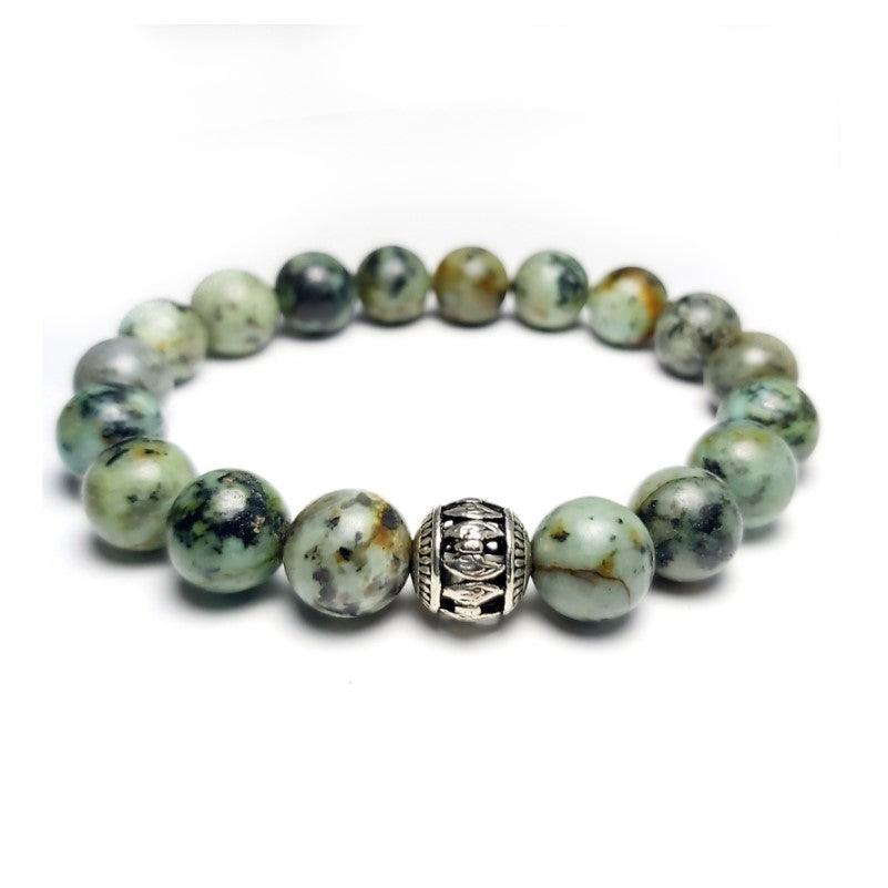 African Turquoise Beaded Bracelet