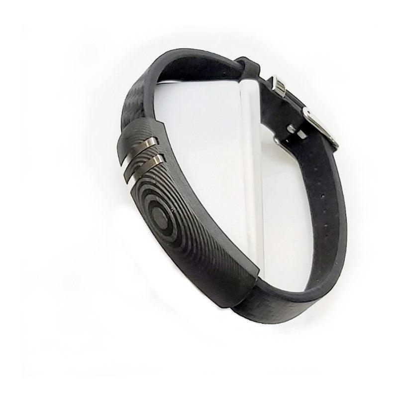 Theodore Black Carbon Fiber and  Stainless Steel Bracelet - Theodore Designs