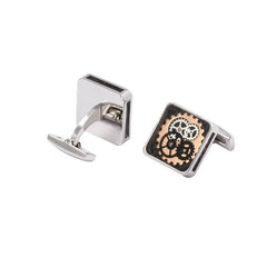 Theodore Mechanical Watch Stainless Steel Cufflinks - Theodore Designs