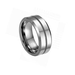 Theodore Tungsten Carbide Edge Ring - Theodore Designs