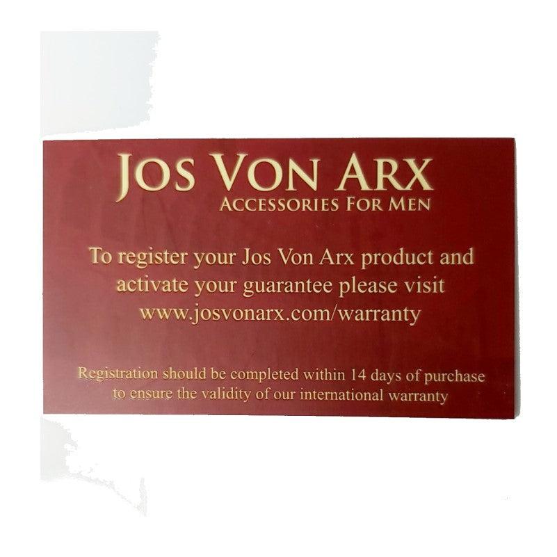 JOS VON ARX Men's 8 Slot Card Holder Bi-Fold Wallet - Theodore Designs