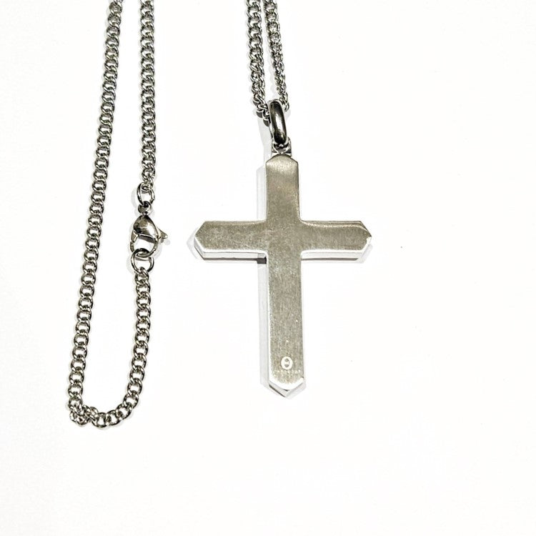 Men's Stainless Steel  Cross Necklace