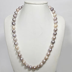 Lavender Baroque Freashwater Pearl Necklace