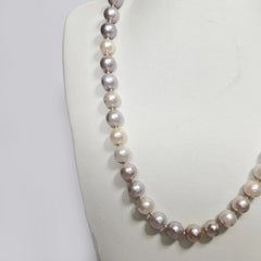 Lavender Baroque Freashwater Pearl Necklace