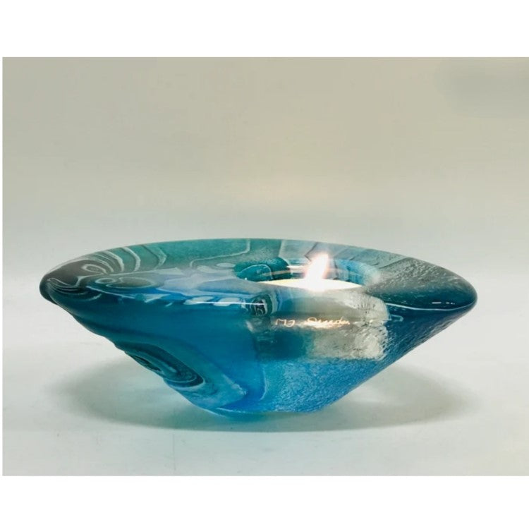 Ideo Blue Tealight Candle Holder (Design Mats Jonasson)