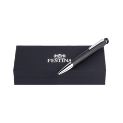 Festina Chronobike Black & Chrome Ballpoint Pen - Theodore Designs