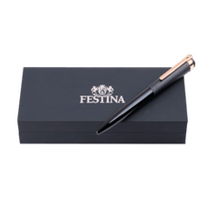 Festina Blue & Rose Gold Prestige Ballpoint Pen - Theodore Designs